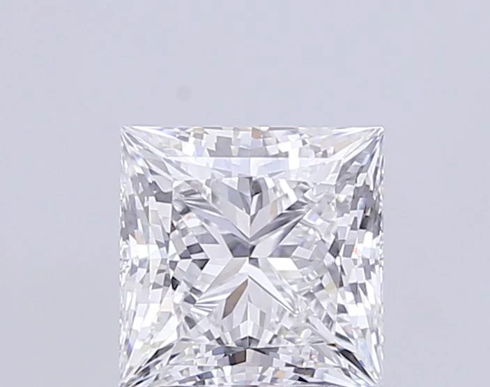 3.04 Carat E-VS1 Princess Lab Diamond