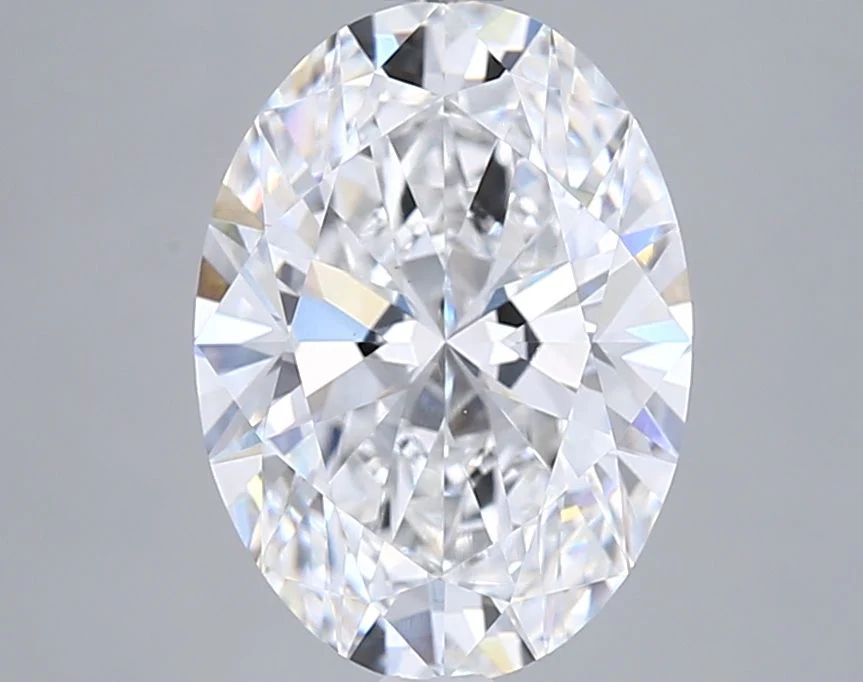 3.05 Carat D-VS1 Oval Lab Diamond