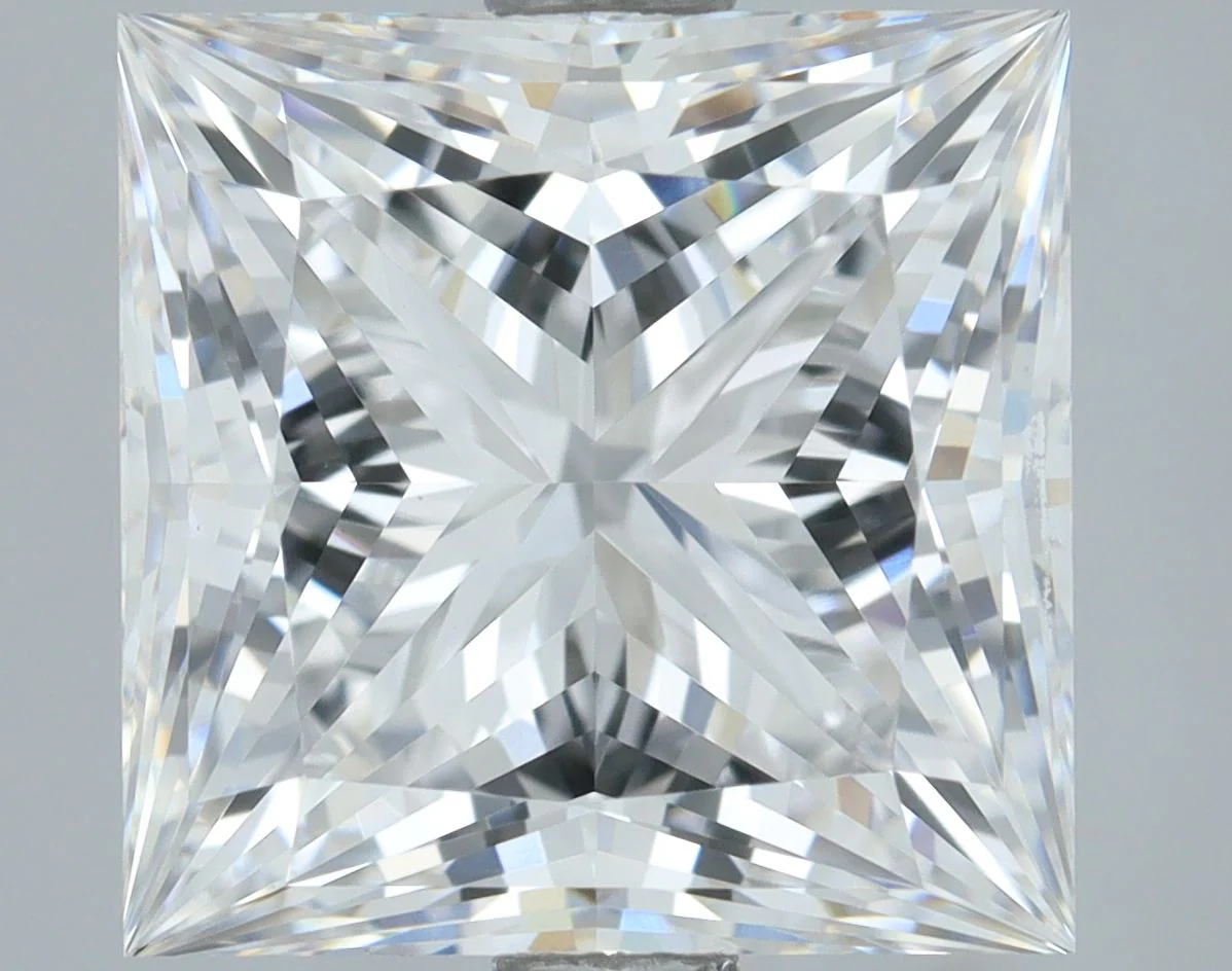 3.05 Carat D-VS1 Princess Lab Diamond