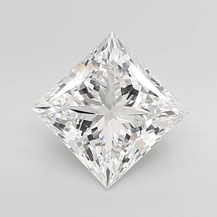 3.05 Carat D-VVS2 Princess Lab Diamond