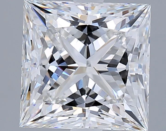 3.05 Carat E-VVS2 Princess Lab Diamond