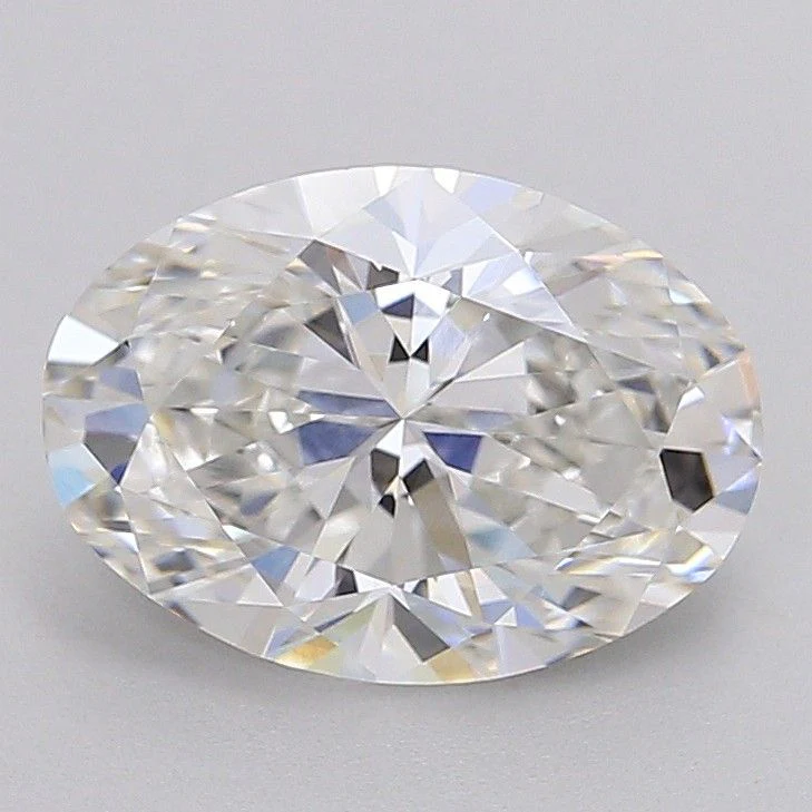 3.05 Carat F-VVS2 Oval Lab Diamond