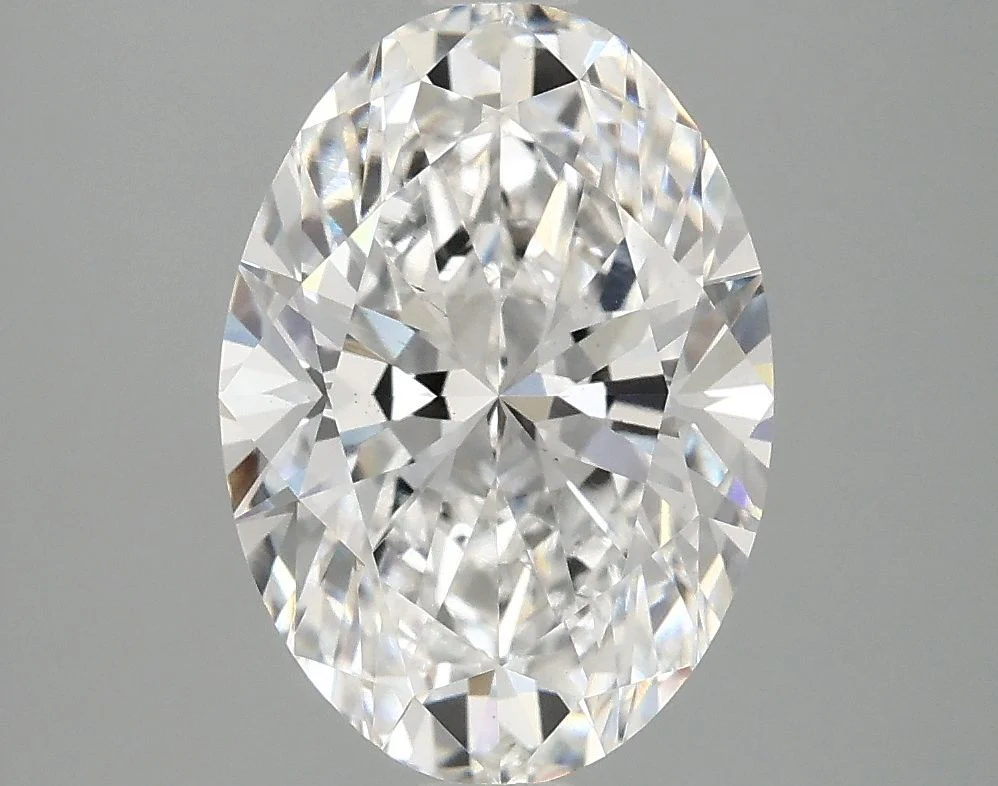 3.07 Carat E-VS2 Oval Lab Diamond