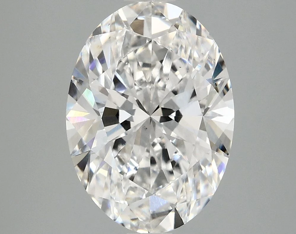 3.07 Carat F-VS2 Oval Lab Diamond