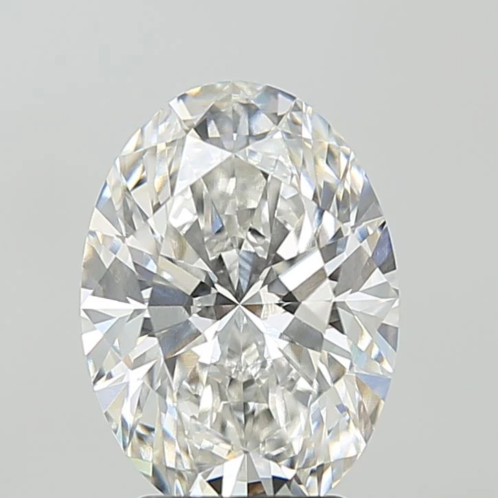 3.07 Carat F-VVS1 Oval Lab Diamond