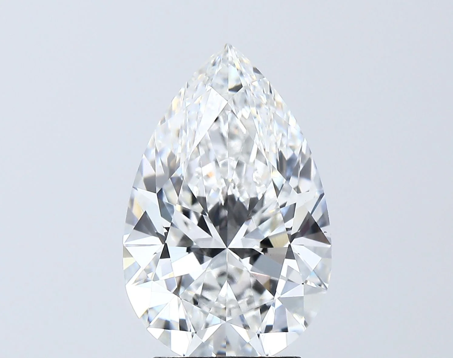 3.07 Carat G-VS1 Pear Lab Diamond