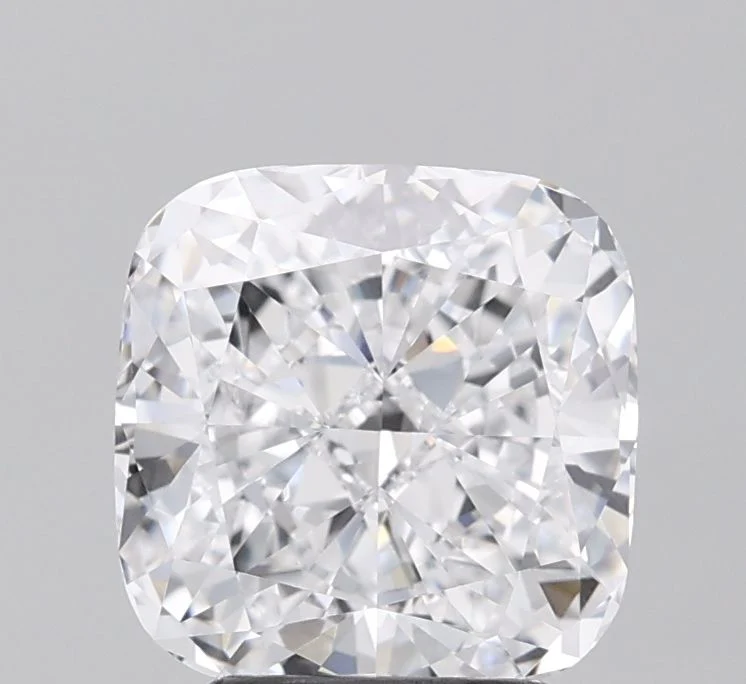 3.09 Carat D-VVS2 Cushion Lab Diamond
