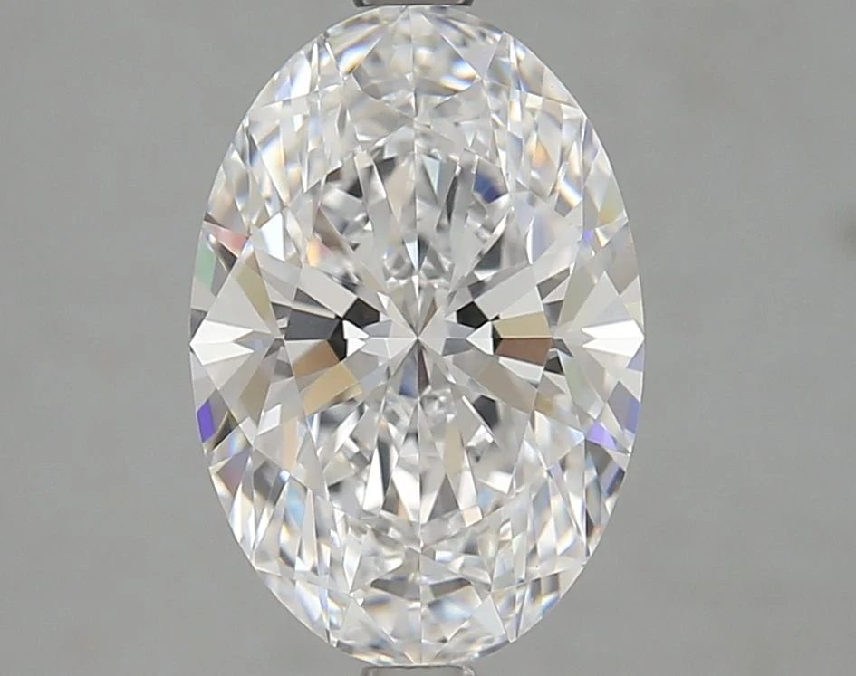 3.18 Carat D-VVS2 Oval Lab Diamond