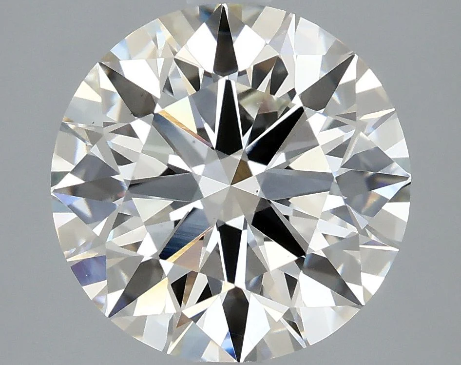 3.18 Carat H-VS1 Round Lab Diamond