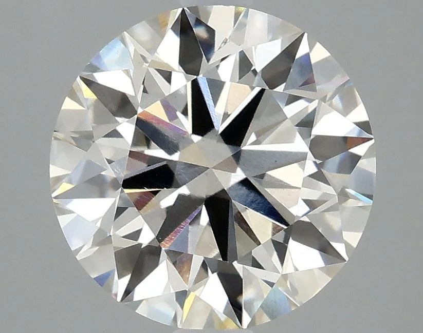 3.19 Carat H-VS1 Round Lab Diamond