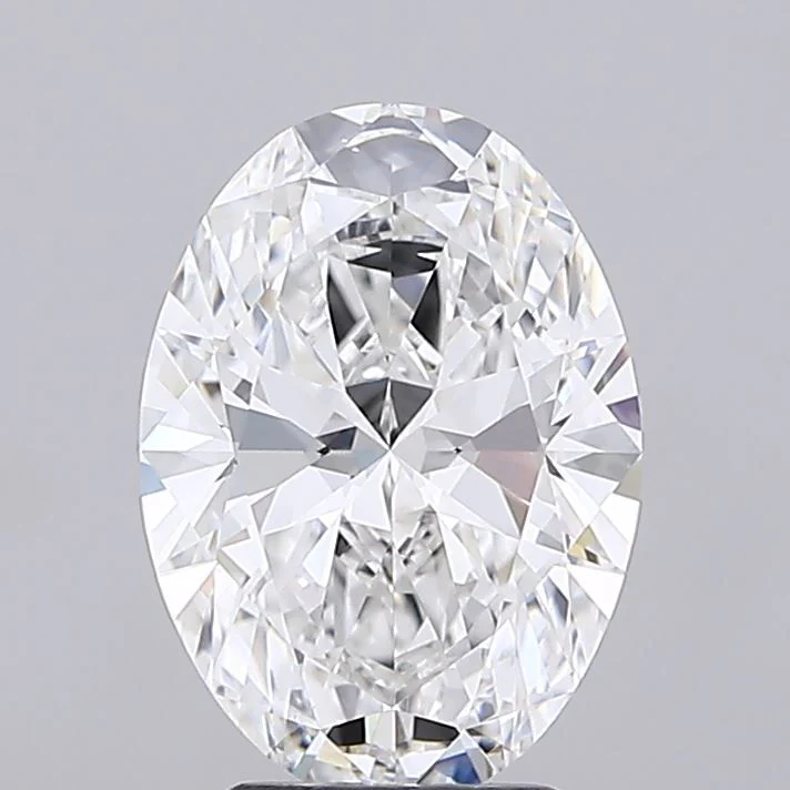3.23 Carat E-VS1 Oval Lab Diamond