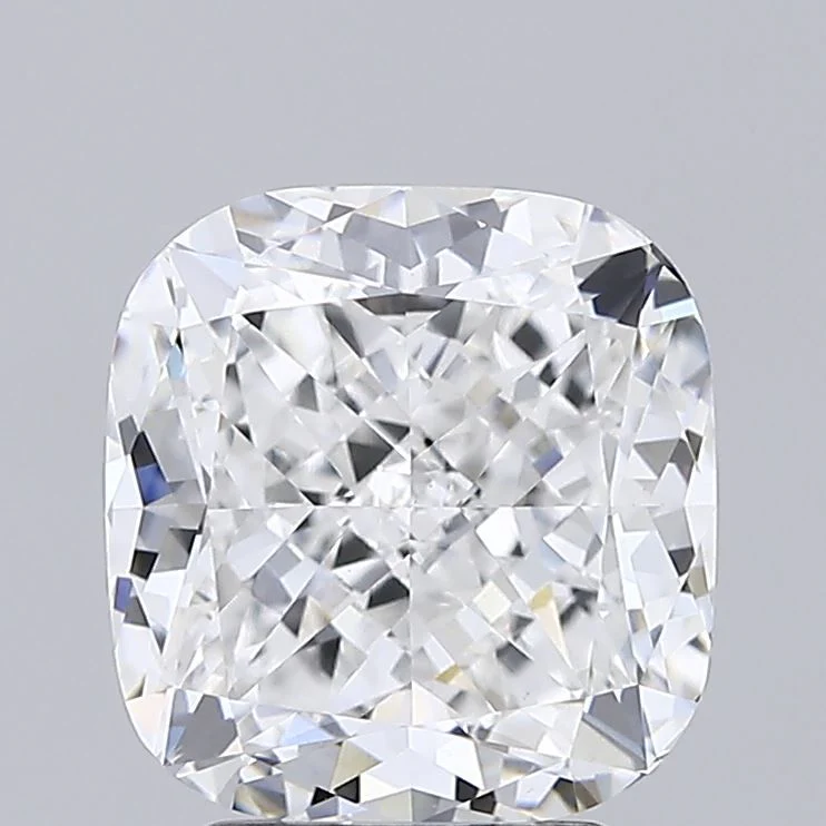 3.50 Carat D-VVS2 Cushion Lab Diamond
