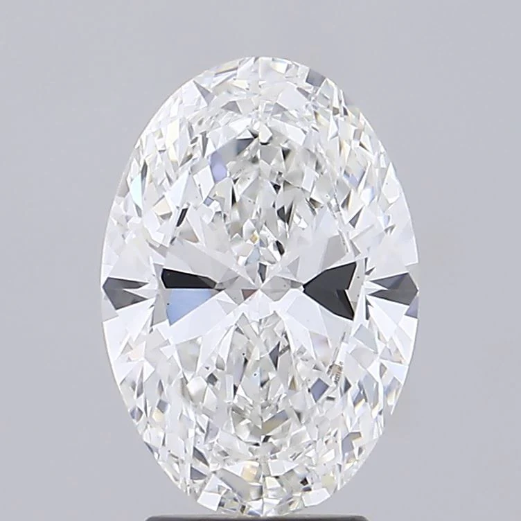 3.52 Carat E-VS2 Oval Lab Diamond