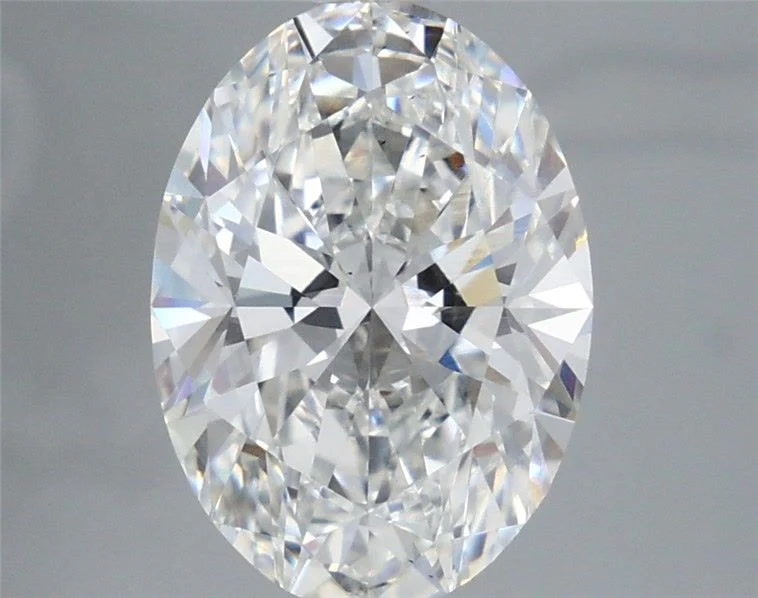 3.52 Carat F-VS2 Oval Lab Diamond