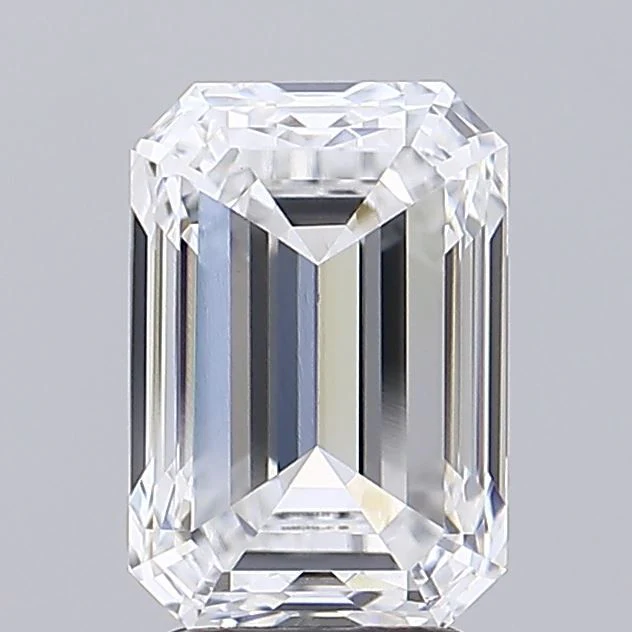 3.54 Carat D-VVS2 Emerald Lab Diamond