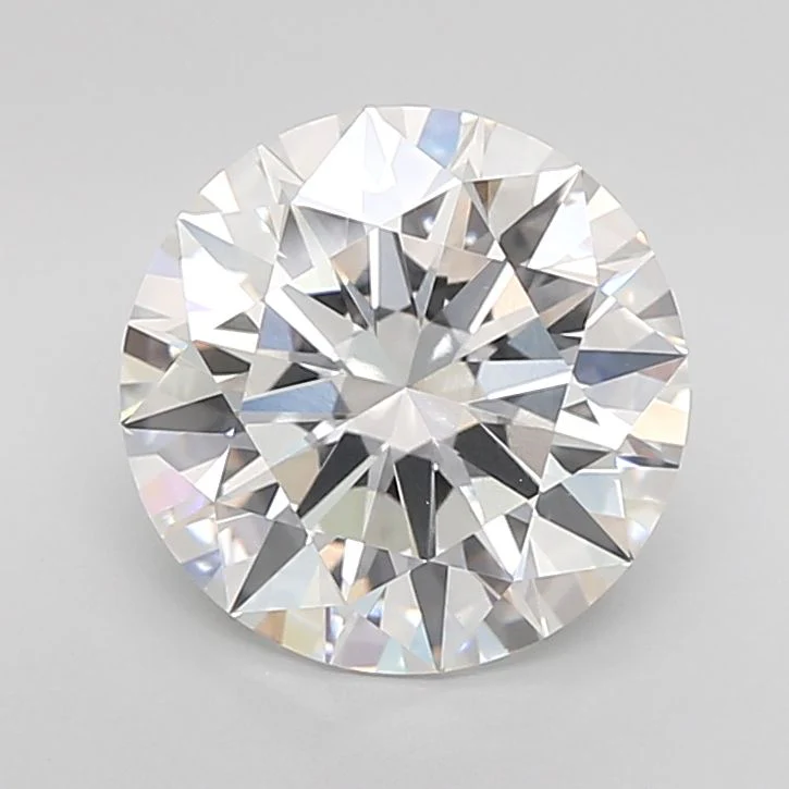 3.74 Carat E-VVS2 Round Lab Diamond