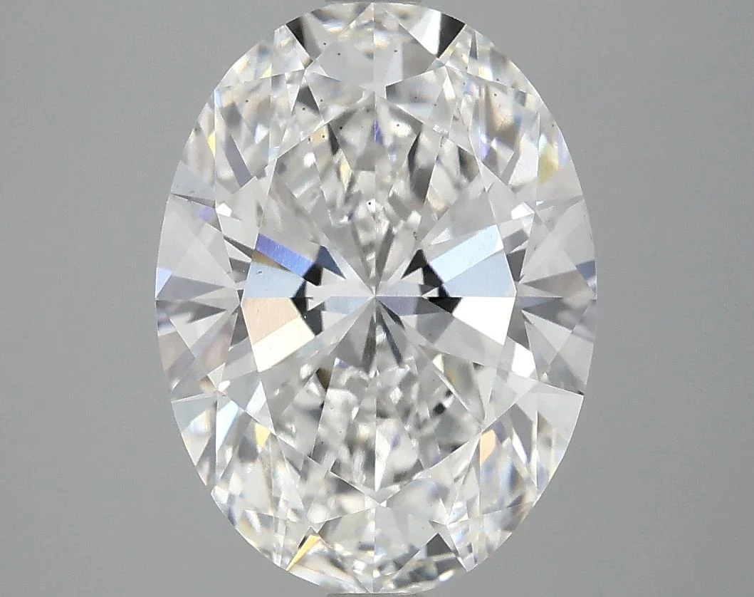 3.76 Carat D-VS2 Oval Lab Diamond