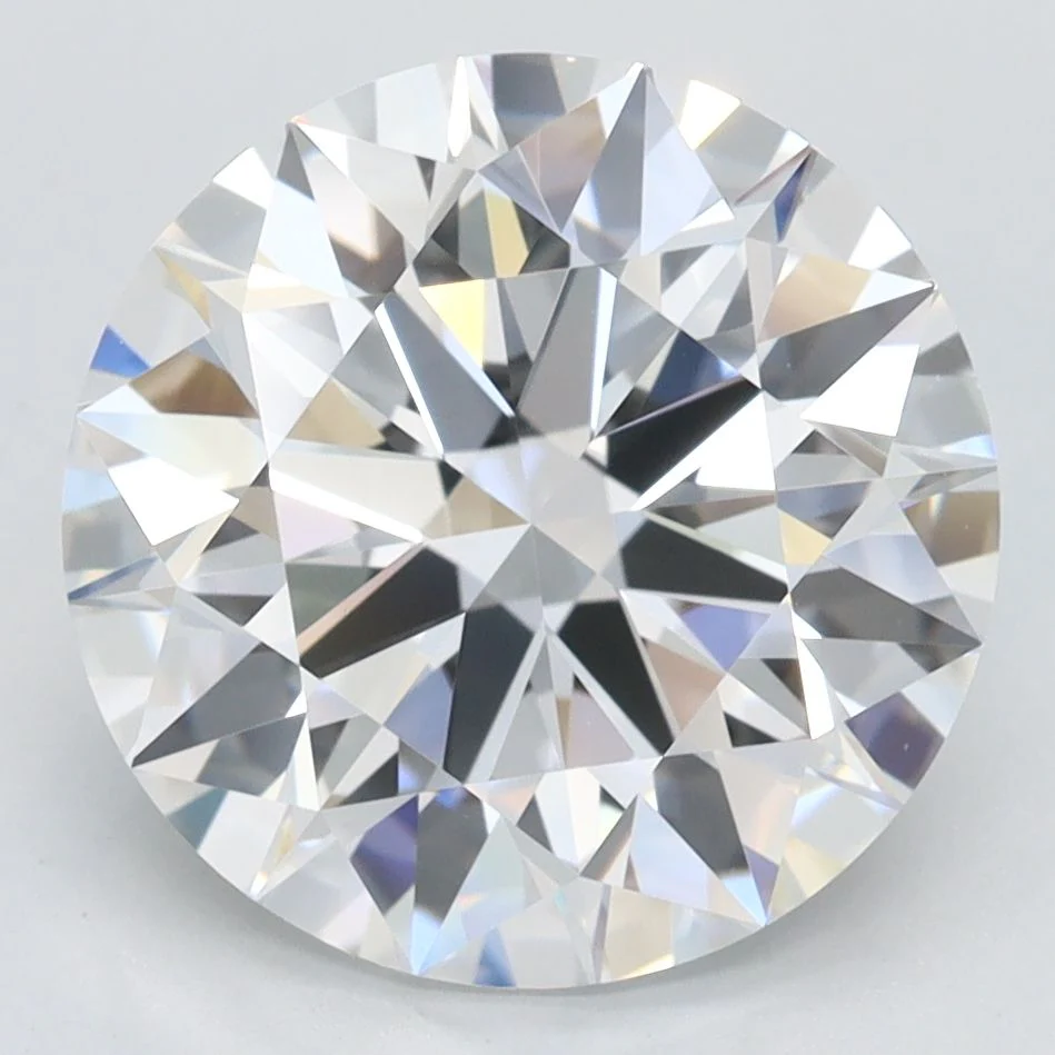 3.80 Carat D-VVS1 Round Lab Diamond