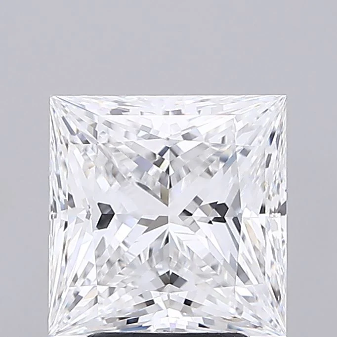 3.83 Carat E-VVS2 Princess Lab Diamond