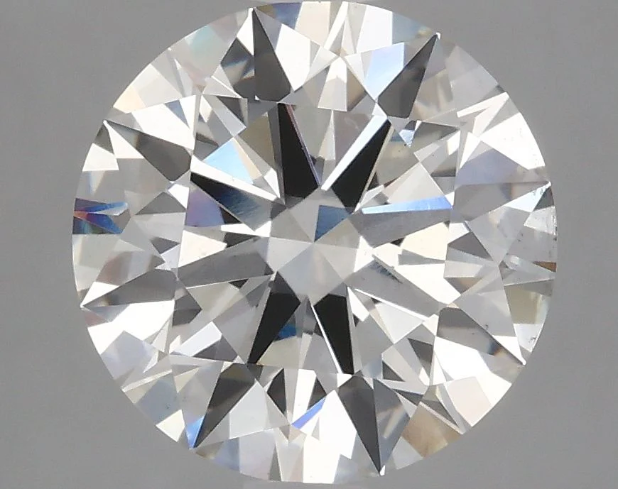 3.86 Carat G-VS2 Round Lab Diamond