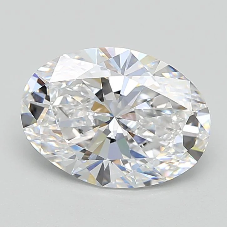 3 Carat D-VVS2 Oval Lab Diamond