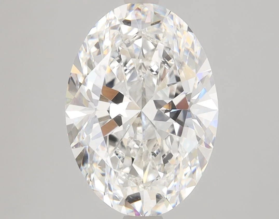 3 Carat E-VVS2 Oval Lab Diamond