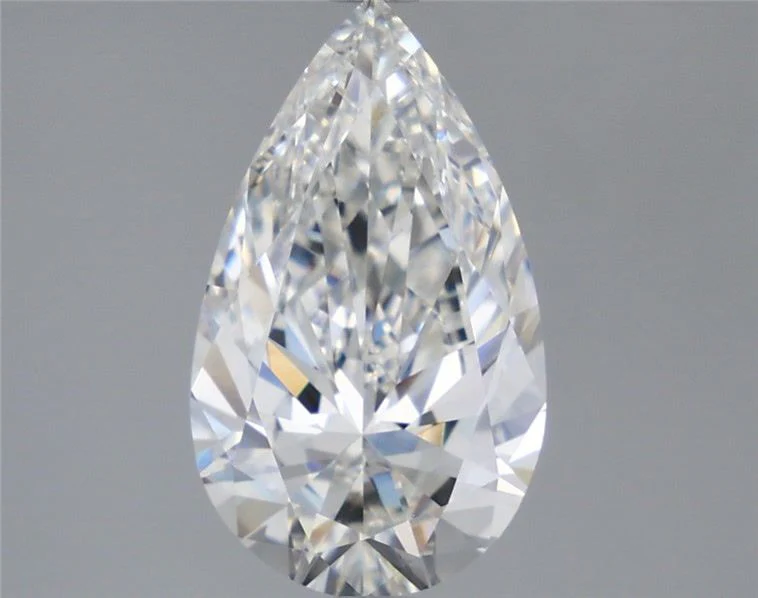3 Carat F-VVS2 Pear Lab Diamond