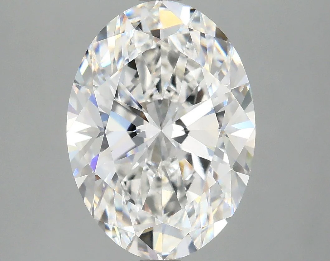4.01 Carat D-VVS2 Oval Lab Diamond