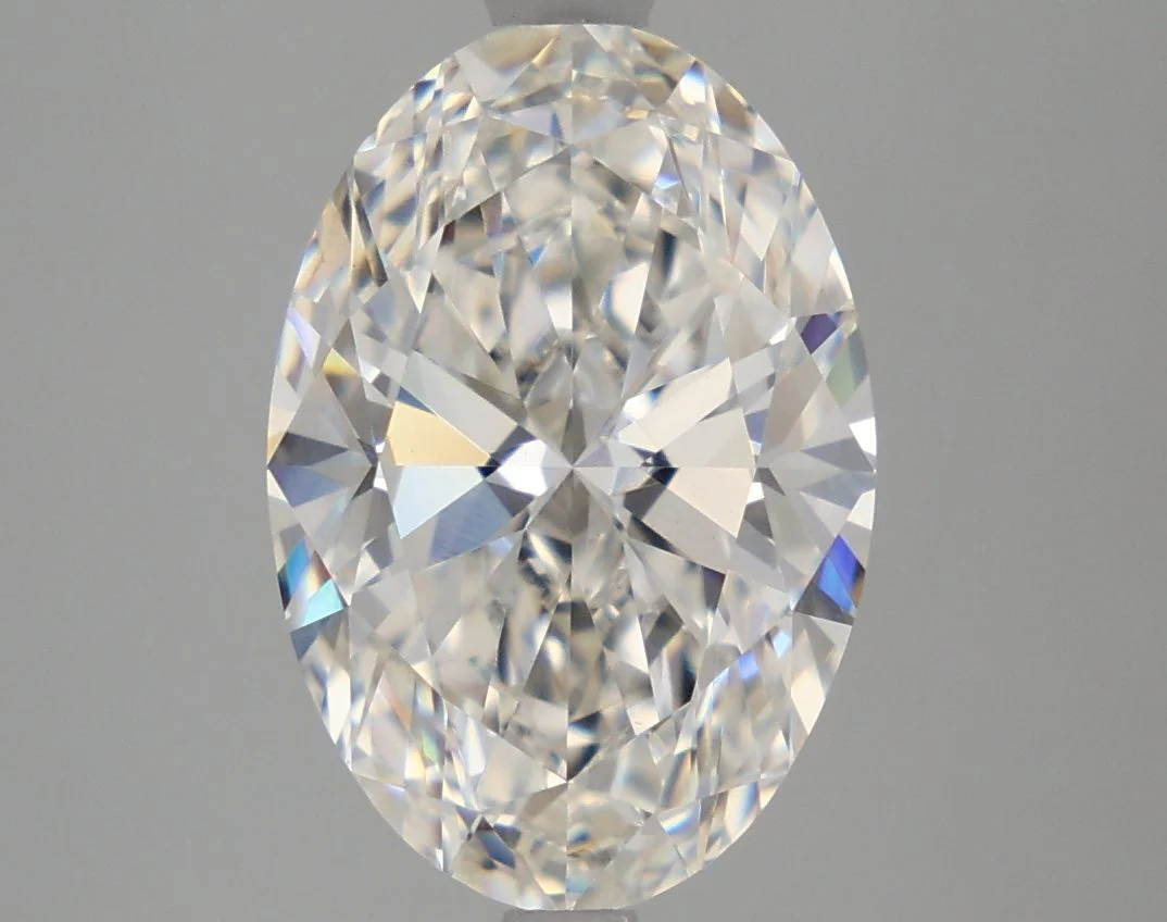 4.01 Carat F-VVS2 Oval Lab Diamond