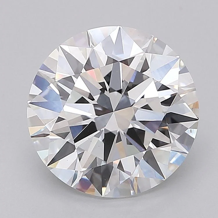 4.02 Carat E-VS2 Round Lab Diamond