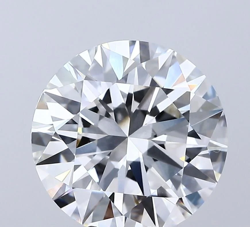 4.02 Carat E-VVS2 Round Lab Diamond