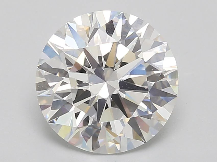 4.03 Carat F-VVS2 Round Lab Diamond