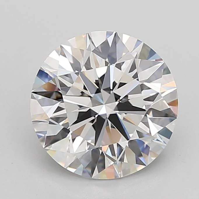 4.04 Carat D-IF Round Lab Diamond