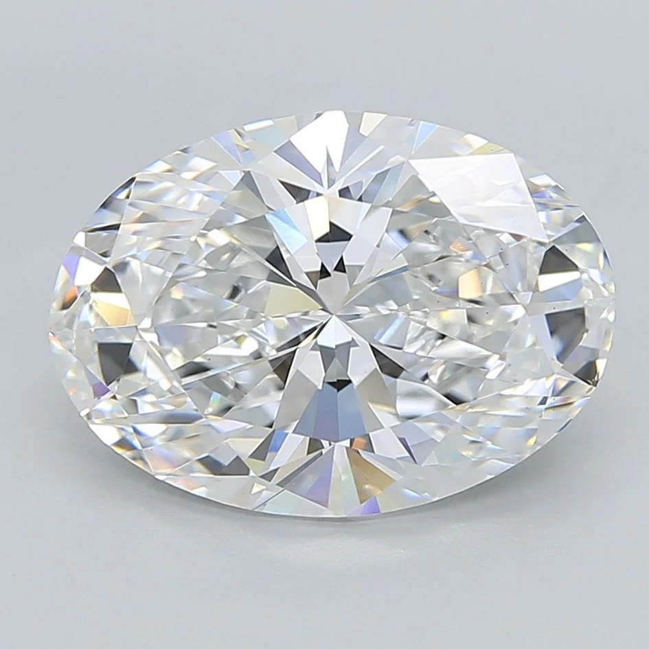 4.04 Carat D-VS1 Oval Lab Diamond
