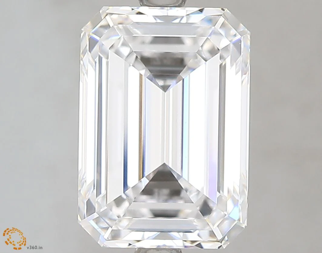 4.04 Carat D-VVS2 Emerald Lab Diamond