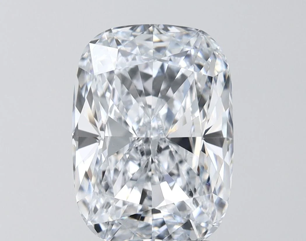 4.06 Carat F-VVS1 Cushion Lab Diamond