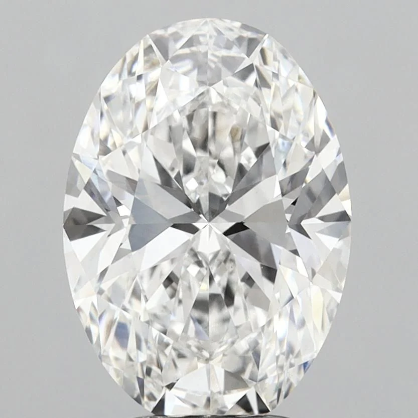4.08 Carat E-VS1 Oval Lab Diamond