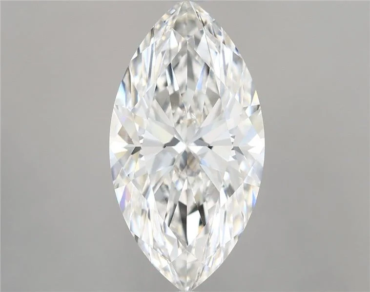 4.08 Carat F-VVS2 Marquise Lab Diamond