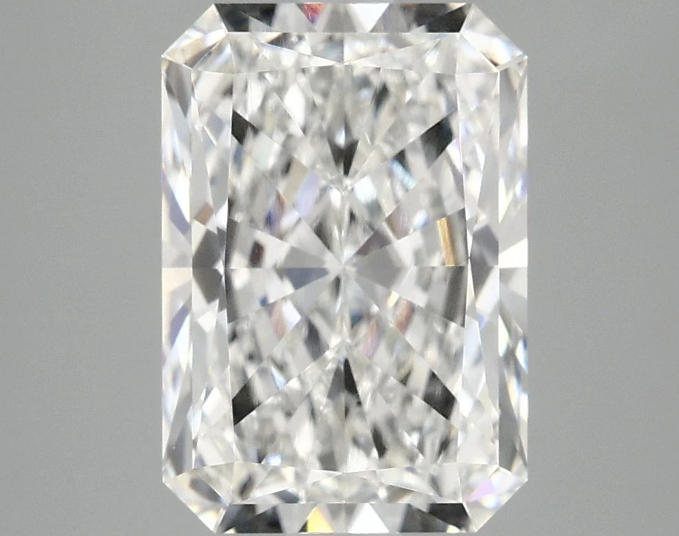 4.09 Carat F-VVS2 Radiant Lab Diamond