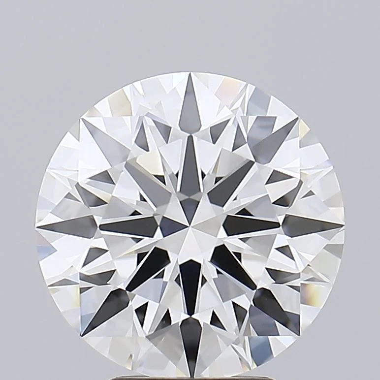 4.13 Carat F-VVS2 Round Lab Diamond