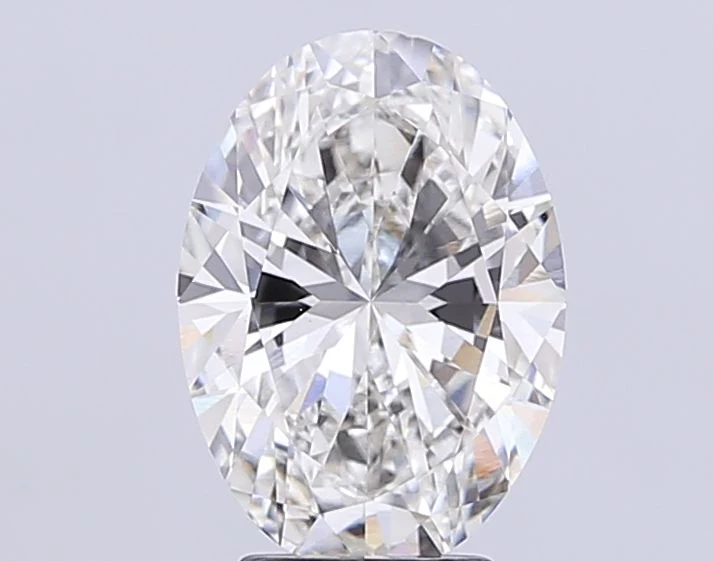 4.25 Carat H-VVS2 Oval Lab Diamond
