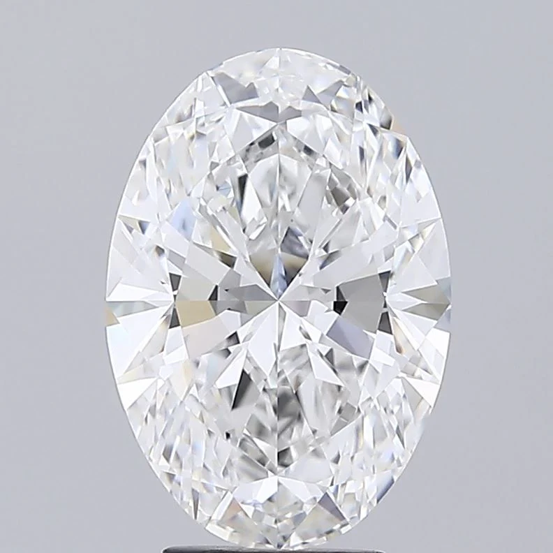 4.59 Carat E-VVS1 Oval Lab Diamond