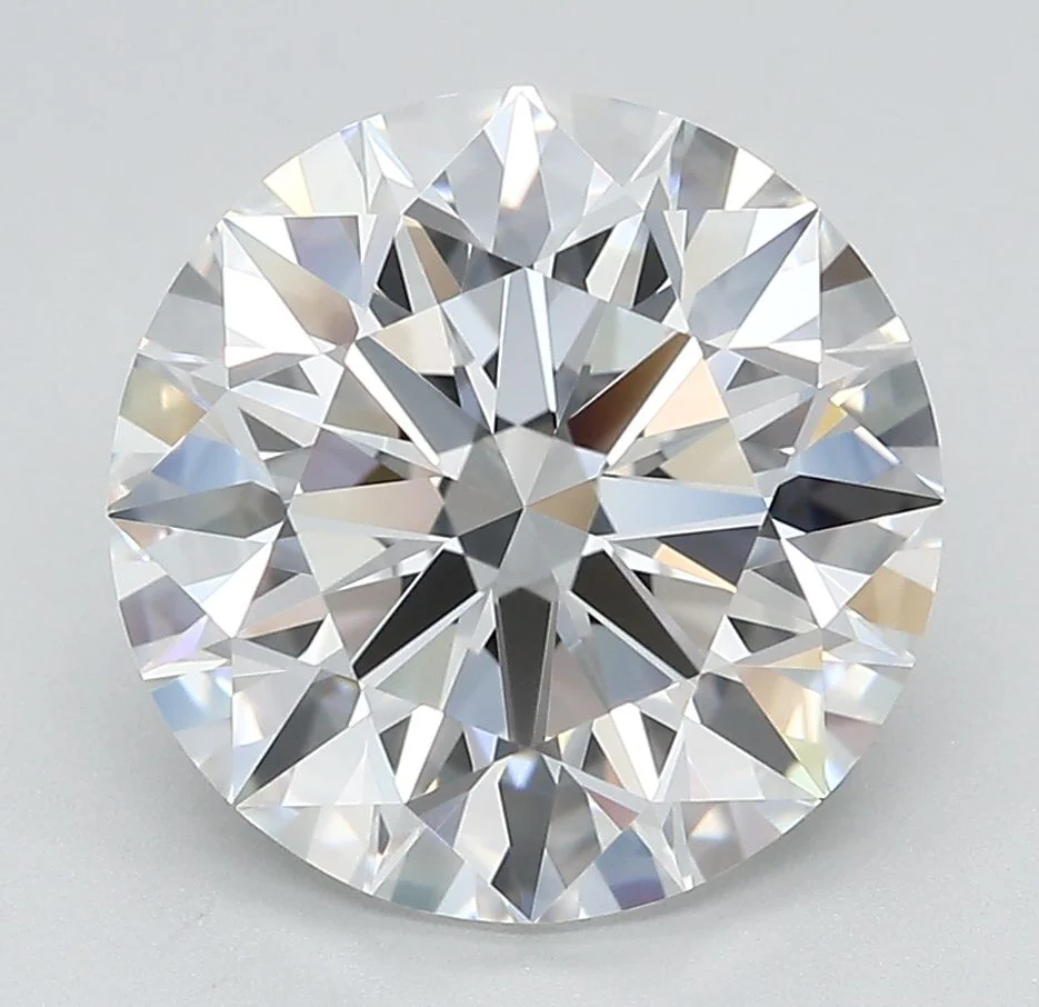 4.71 Carat D-VVS1 Round Lab Diamond