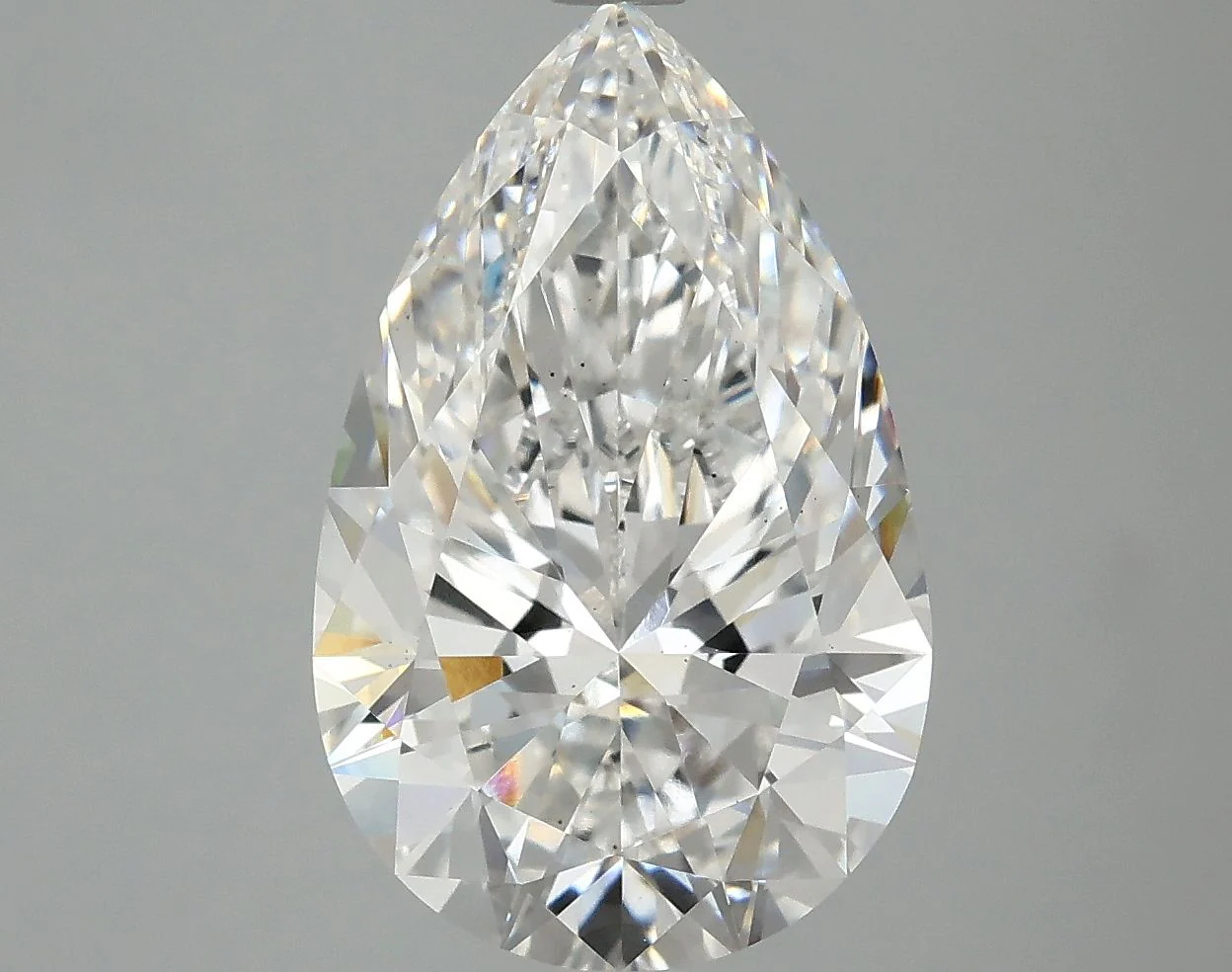 4.84 Carat E-VS2 Pear Lab Diamond