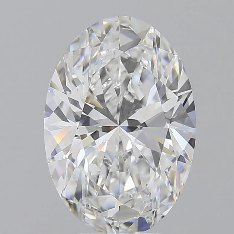 4 Carat D-VVS2 Oval Lab Diamond