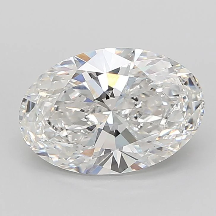 5.02 Carat E-VS1 Oval Lab Diamond