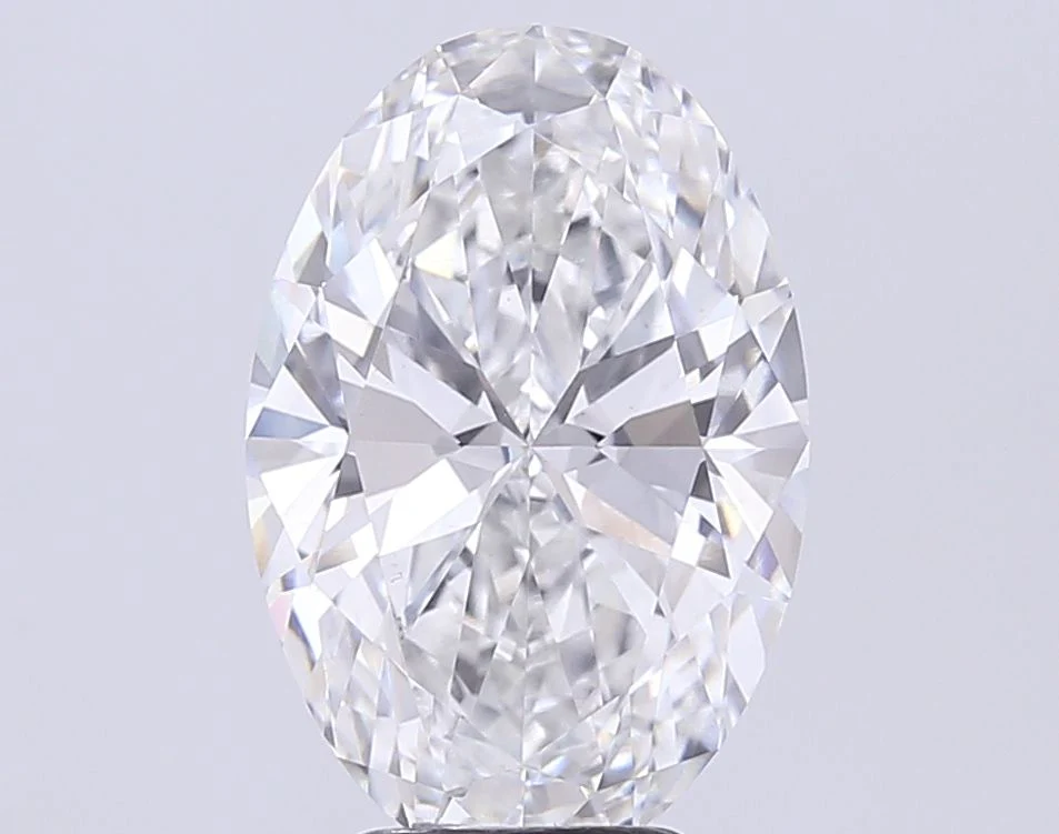 5.02 Carat E-VS1 Oval Lab Diamond