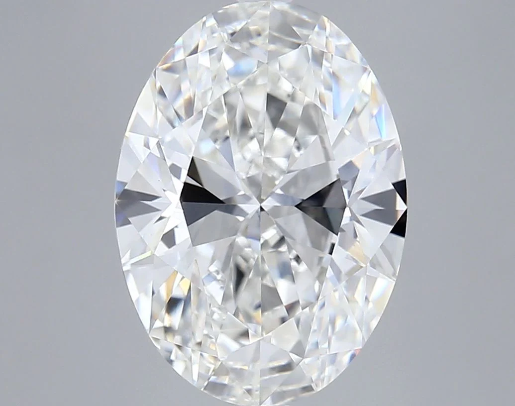 5.04 Carat E-VVS2 Oval Lab Diamond