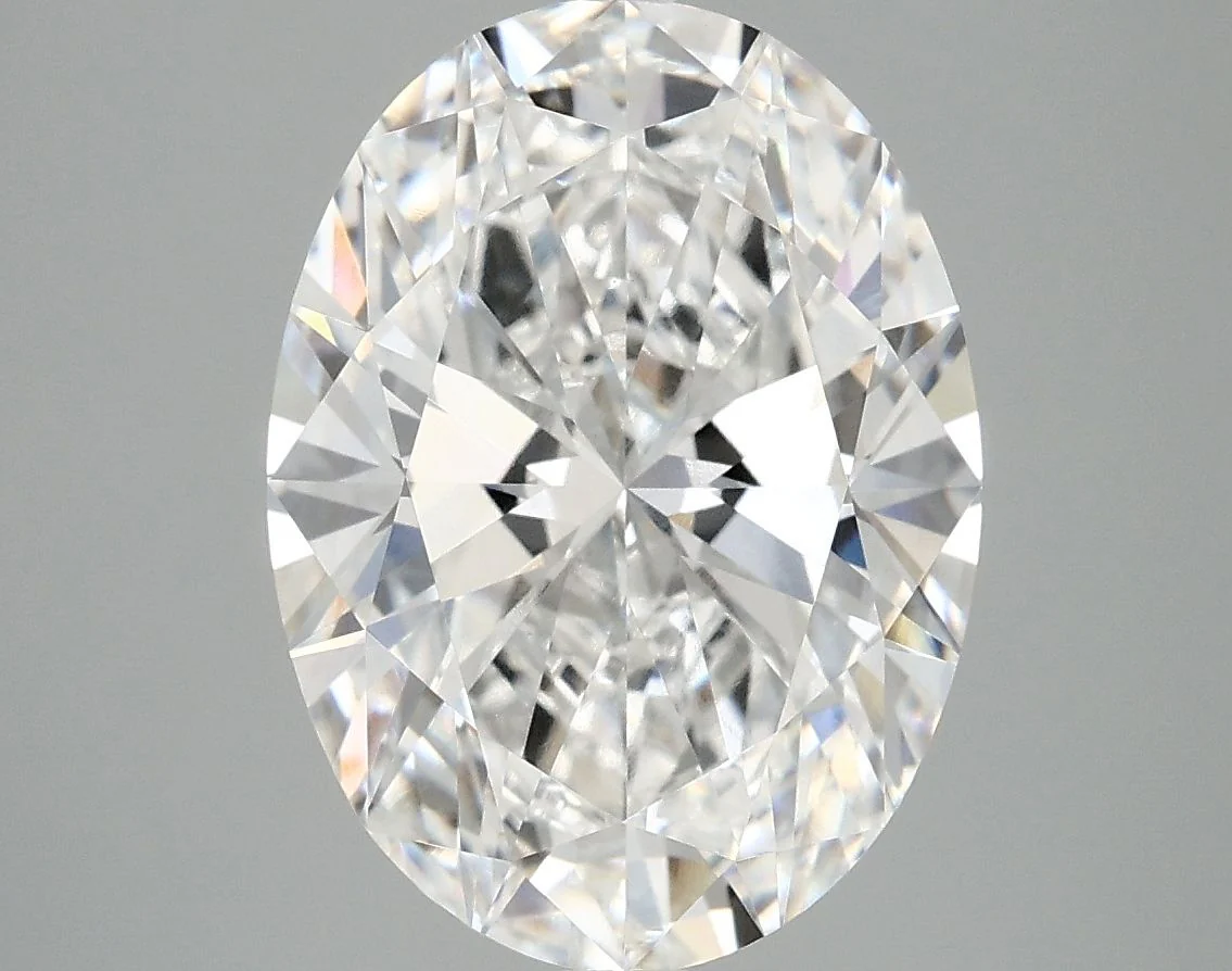 5.05 Carat D-VVS2 Oval Lab Diamond