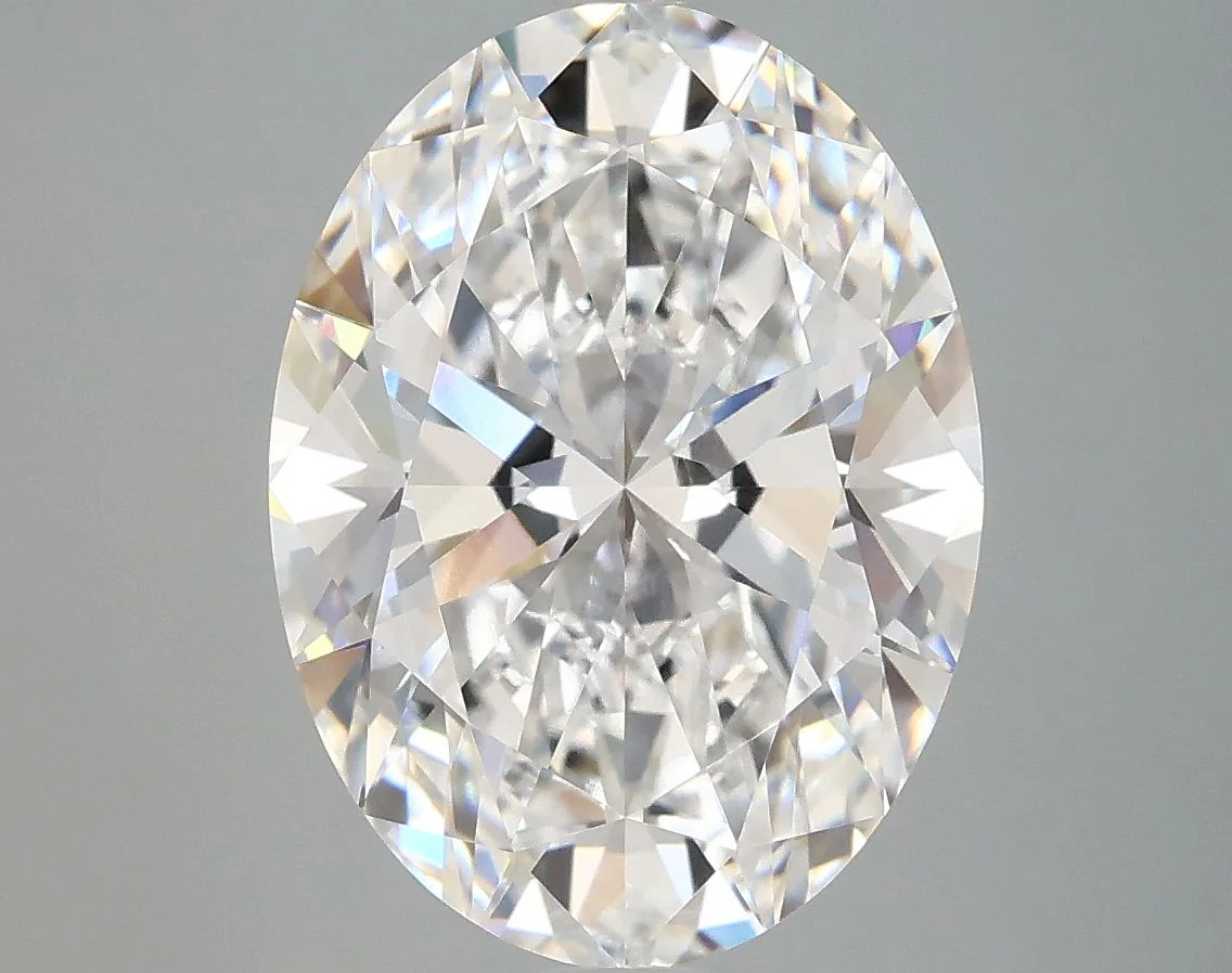 5.05 Carat E-VVS2 Oval Lab Diamond